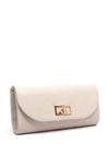 Sorento Monart Gold Broch Clutch Bag, Pearl