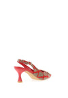 Sorento Peterstone Brooch Detail Heels, Red