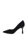 Sorento Riverbank Pointed Court Heels, Black