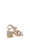 Sorento Westgrove Embellished Heeled Sandals, Gold