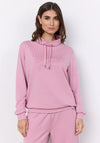 Soyaconcept Banu Drawstring Neckline Sweatshirt, Rose