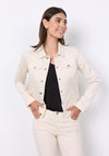 Soyaconcept Erna Denim Jacket, Off White