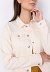 Soyaconcept Erna Denim Jacket, Off White