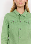 Soyaconcept Erna Denim Jacket, Green