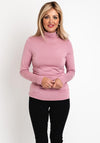 Soyaconcept Marica Roll Neck Top, Rose