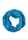 Street One Solid Colour Loop Scarf, Aquamarine Blue