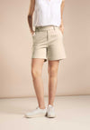 Street One Jersey Knit Shorts, Smooth Sand Beige
