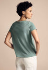 Street One Graphic Print T-Shirt, Seafoam Green