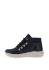 Suave Jing Lace Up Shoes, Navy