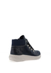 Suave Jing Lace Up Shoes, Navy