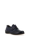 Suave Phoebe Embossed Metallic Shoes, Navy