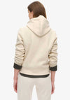 Superdry Essential Fleece Lined Logo Hoodie, Cream