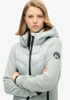 Superdry Hooded Storm Fleece Jacket, Grey