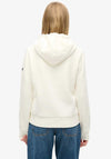 Superdry Neon Embroidered Graphic Hoodie, White