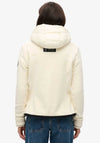 Superdry Hooded Storm Fleece Jacket, Off White