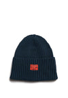 Superdry Workwear Knitted Beanie Hat, Eclipse Navy