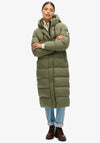 Superdry Womens Ripstop Padded Coat, Green