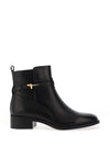 Tamaris Leather Ankle Boots, Black