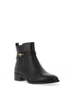 Tamaris Leather Ankle Boots, Black