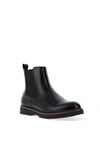 Tamaris Faux Leather Patent Chelsea Boots, Black