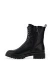 Tamaris Studded Military Boots, Black