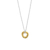 Ti Sento Milano Circle Pendant Necklace, Gold