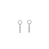 Ti Sento Milano Ear Charms, Silver