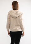 Tiffosi Merry Glitter Hoodie, Beige