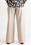 Tiffosi Margot Wide Leg Trousers, Beige