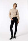 Tiffosi Roll Neck Sweater, Beige