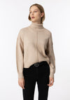 Tiffosi Roll Neck Sweater, Beige