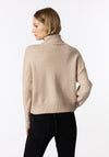 Tiffosi Roll Neck Sweater, Beige