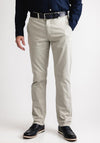 Tom Penn Tapered Fit Chinos, Silver