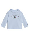 Tommy Hilfiger Baby Long Sleeve Top, Blue