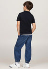 Tommy Hilfiger Boy Logo Polo Shirt, Navy