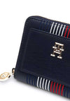 Tommy Hilfiger Corporate Zip Around Medium Wallet, Space Blue