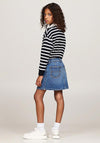 Tommy Hilfiger Girls Denim Skirt, Blue