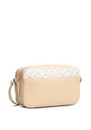 Tommy Hilfiger Jacquard Crossbody Camera Bag, Beige