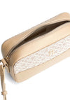 Tommy Hilfiger Jacquard Crossbody Camera Bag, Beige