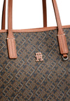 Tommy Hilfiger Monogram Tote Bag, Brown