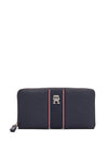 Tommy Hilfiger Legacy Zip Around Wallet, Navy