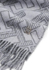 Tommy Hilfiger Monogram Print Scarf, Grey