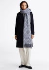 Tommy Hilfiger Monogram Print Scarf, Grey