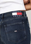 Tommy Jeans Sylvia High Waisted Flared Jeans, Dark Denim