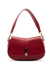 Tommy Hilfiger Heritage Crossbody Saddle Bag, Burgundy