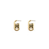 Tommy Hilfiger Monogram Stud Earrings, Gold