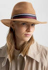 Tommy Hilfiger Womens Fedora Hat, Camel