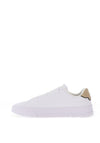 Tommy Hilfiger Pebble Grain Court Trainers, White