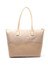 Tommy Hilfiger Jacquard Tote Bag, Beige