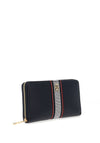 Tommy Hilfiger Woven Detail Large Wallet, Space Blue